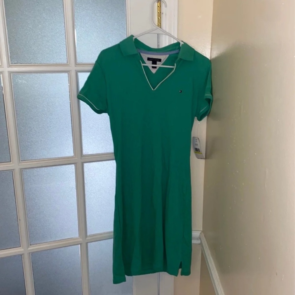 Tommy Hilfiger Green Polo Dress!